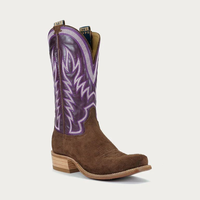 HYER BOOTS | MEN'S CULVER - Chestnut/Eggplant - Click Image to Close