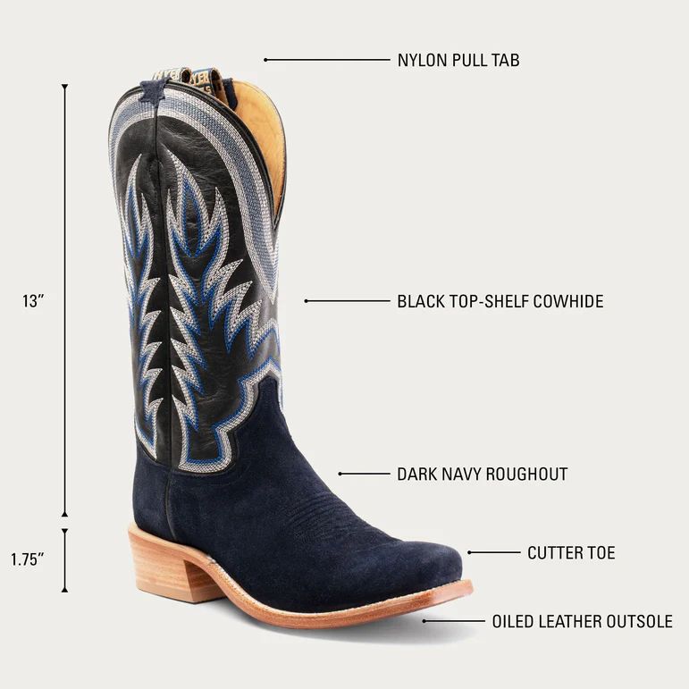 HYER BOOTS | MEN'S CULVER - Dark Navy/Black