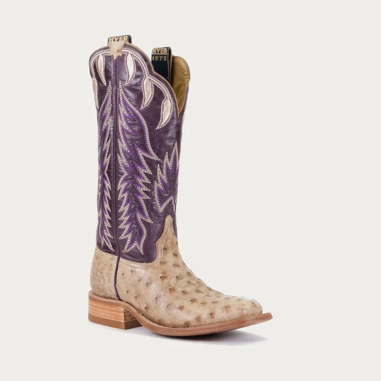 HYER BOOTS | WOMEN'S HARPER - Tan/Eggplant