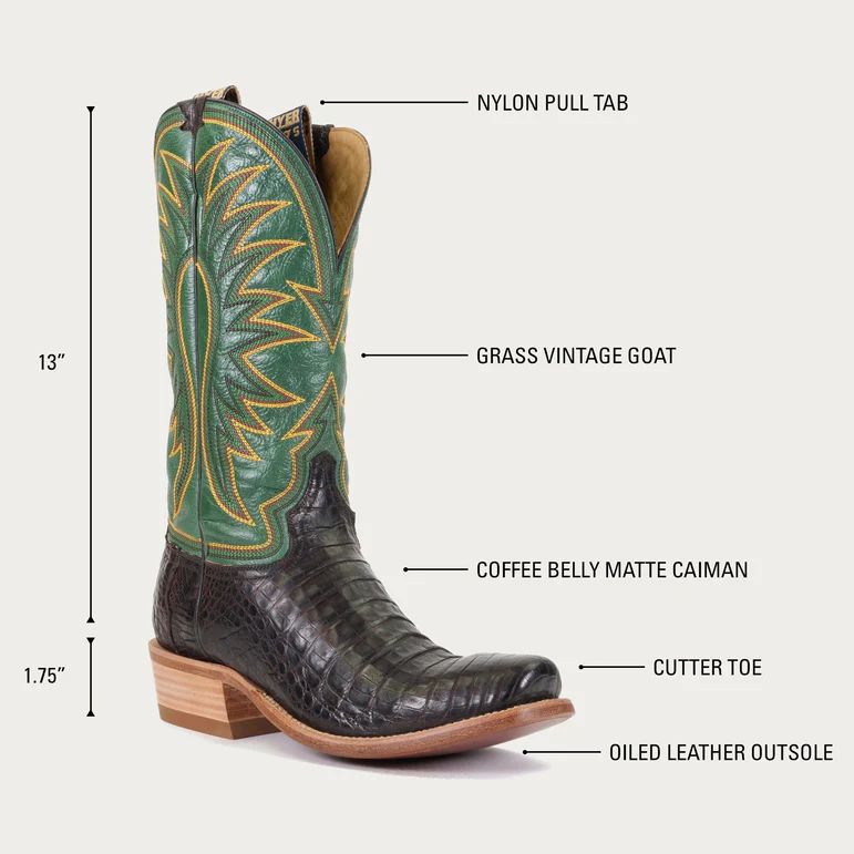 HYER BOOTS | MEN'S SPEARVILLE - Coffee/Grass