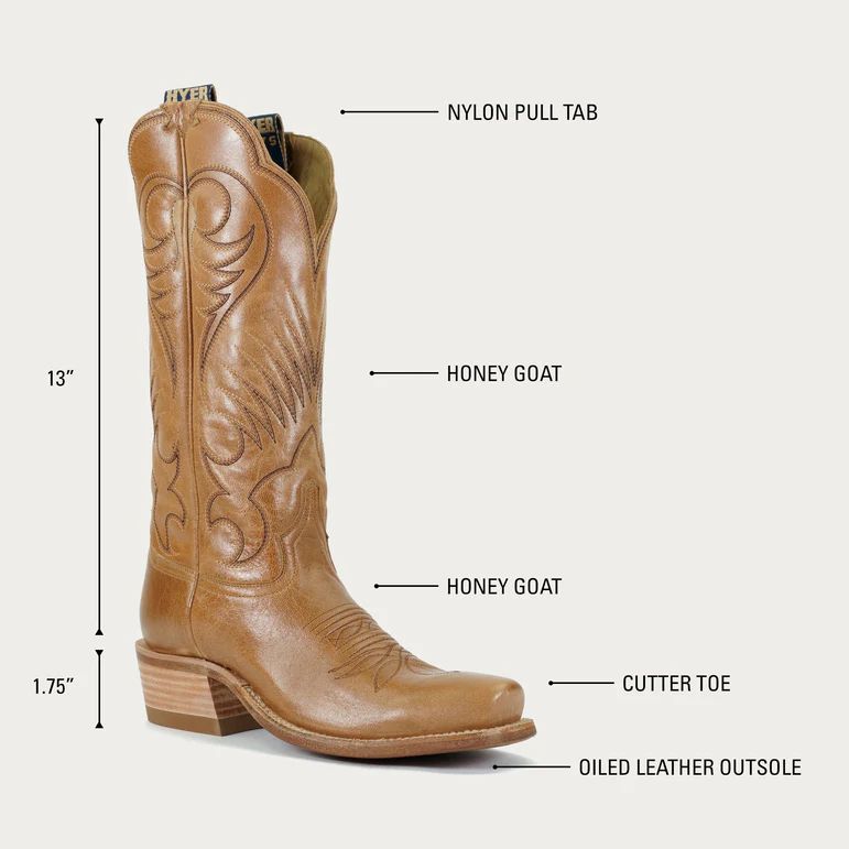 HYER BOOTS | WOMEN'S LEAWOOD - Honey