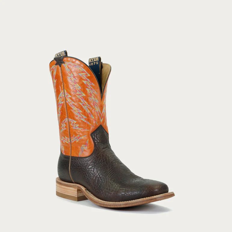 HYER BOOTS | MEN'S HAZELTON - Apache/Tangerine