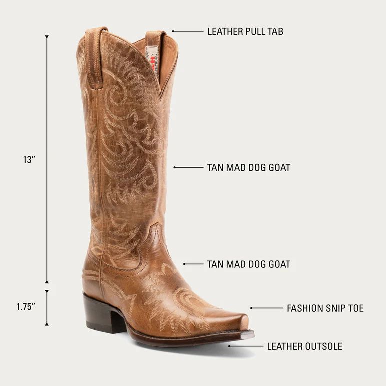 HYER BOOTS | WOMEN'S ROAD TO ARIZONA - Tan