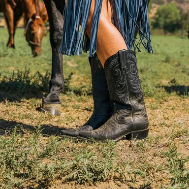 HYER BOOTS | WOMEN'S ROAD TO ARIZONA - Black